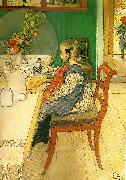Carl Larsson sjusoverskans dystra Spain oil painting artist